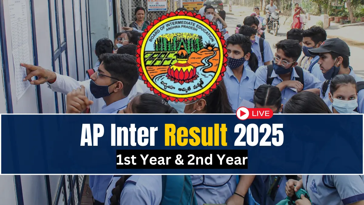 AP Inter Result 2025 Live updates