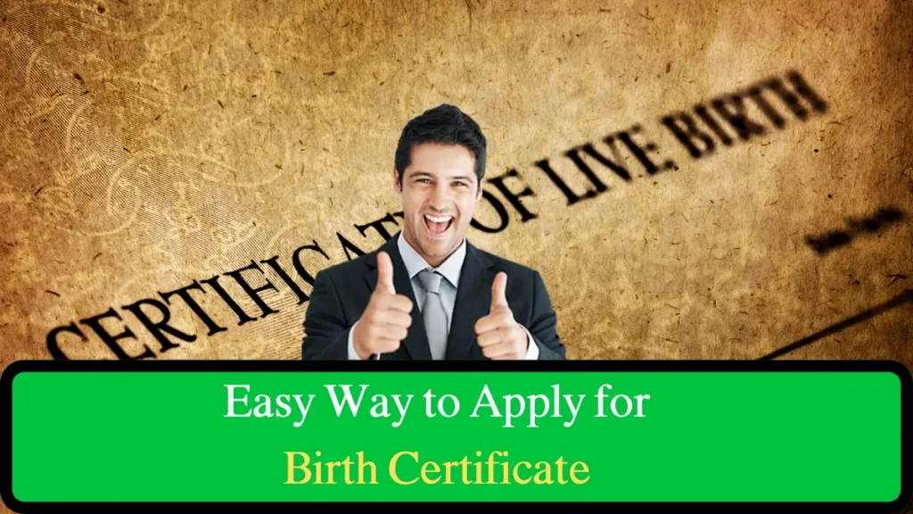 Birth Certificate Apply Online 2025
