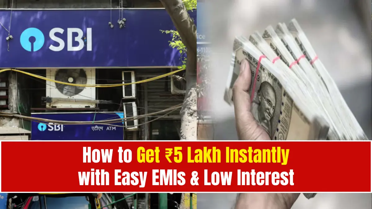 How to Get ₹5 Lakh Instantly with Easy EMIs & Low Interest