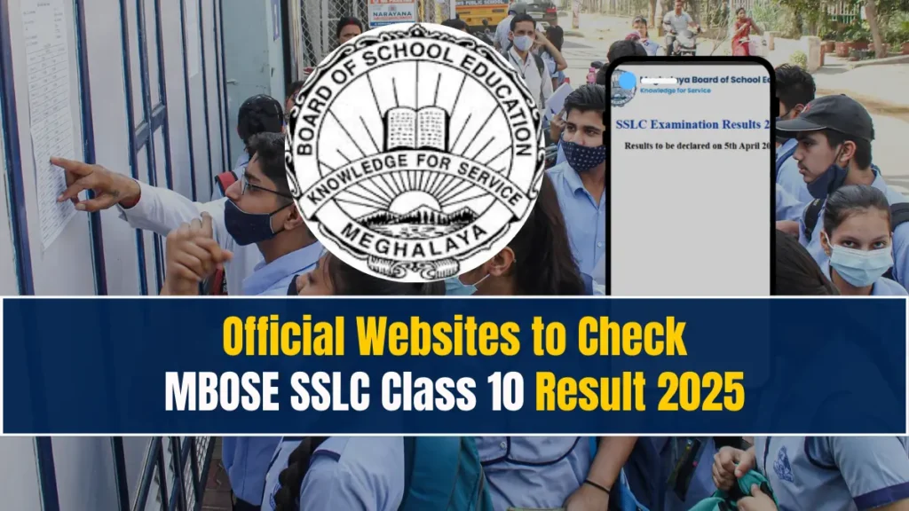 Official Websites to Check MBOSE SSLC Class 10 Result 2025