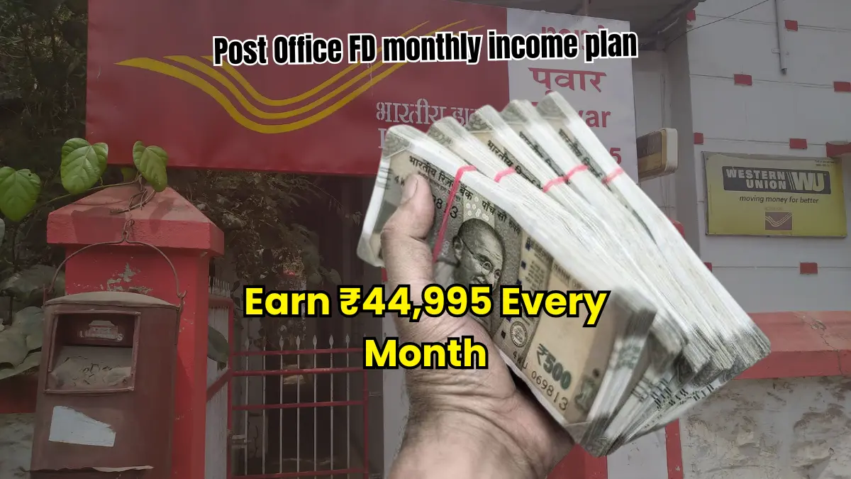 Post Office FD monthly income plan