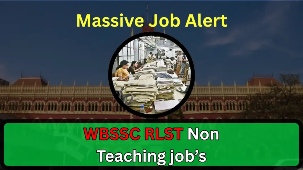 WBSSC Clerk and Group D Recruitment 2025